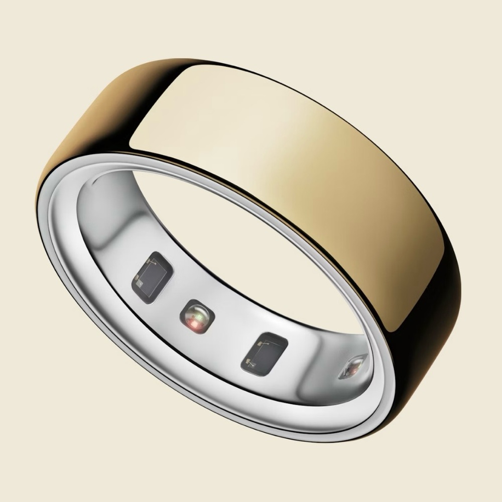 Oura ring 4 gold size 6 w box
